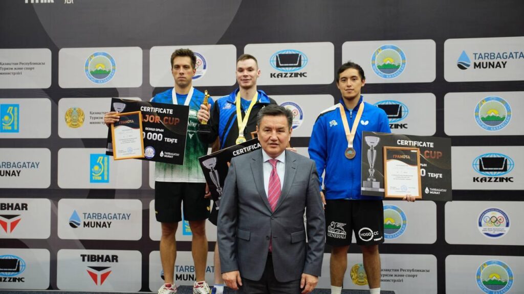 Открытый республиканский турнир по настольному теннису Major Cup завершился в ВКО