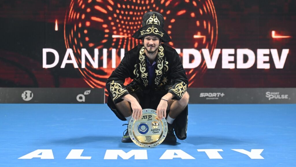 Даниил Медведев стал чемпионом турнира ATP 250 Almaty Open