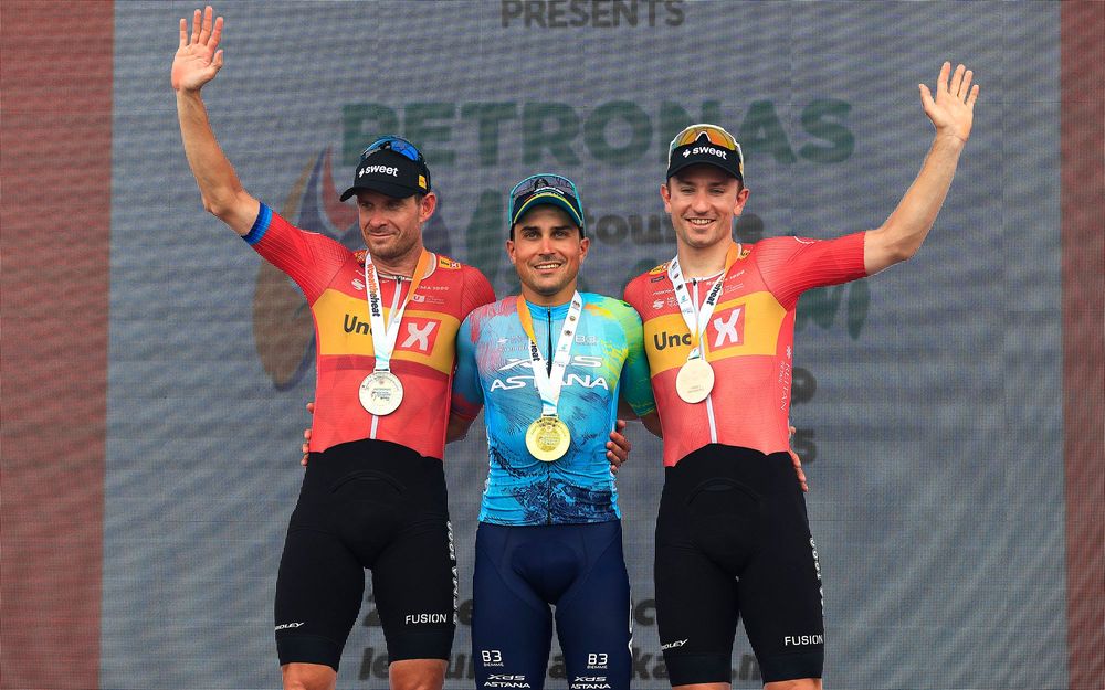 Третий этап велогонки «Тура Лангкави»: Малучелли из XDS Astana Team снова принёс победу