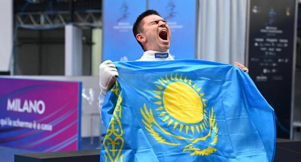 Казахстанец Руслан Курбанов выиграл Кубок мира по фехтованию Руслан Курбанов