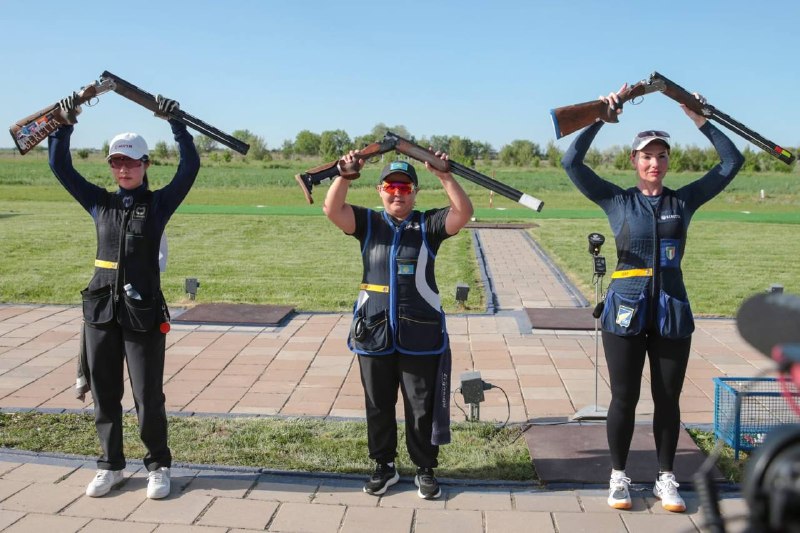 Казахстанка Асем Орынбай выиграла золото этапа Кубка мира по стрельбе