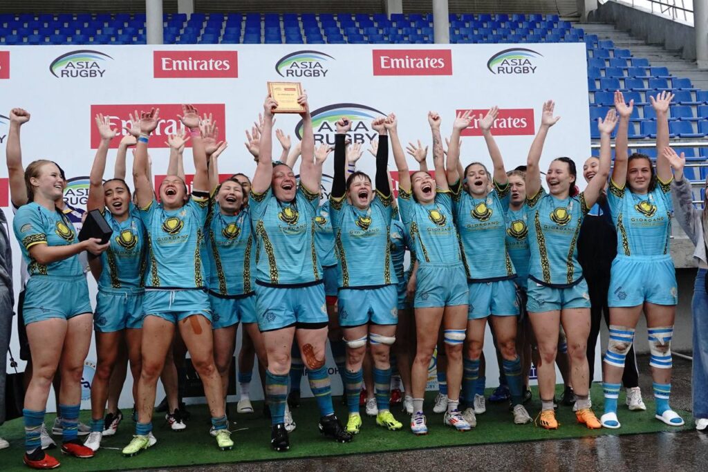 Женская сборная Казахстана по регби завоевала серебро на Чемпионате Азии